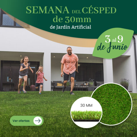 Pop Up Semana del césped de 30mm