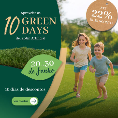 POP UP GREEN DAYS DE 20 A 30 DE JUNHO