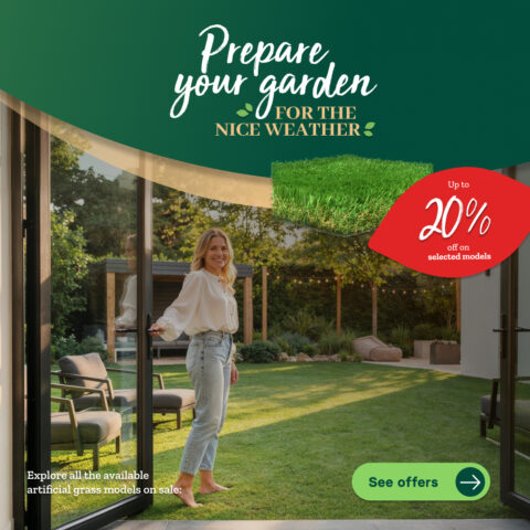 Prepare your garden with artificial grass